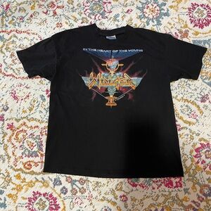 Vintage 1990 Winger In The Heart Of The Young